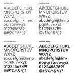 Avenir — Typeface study. 아브니르(1988) | by Sieun Baek | Medium Avenir — Typeface study