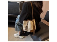미스유 로아느 라탄 버킷백
