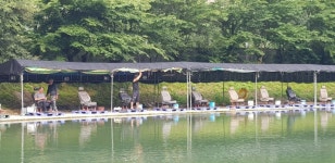 🎣향어의 명소 폭포낚시터15🐟 : 낚시사랑