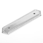 Write a Review about RK International Silver Cabinet Backplate at Lowes.com