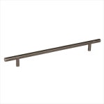 Amerock Bar Pulls 10-1/16-in Center to Center Gunmetal Rectangular Bar Cabinet Pull at Lowes.com