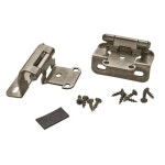 Amerock 2-Pack 1/2-in Weathered Nickel Self-Closing Self-Closing Cabinet Hinge in the Cabinet Hinges department at Lowes.com... 