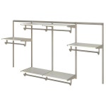 Write a Review about Knape & Vogt Closet Culture 8-ft to 8-ft x 16-in Champagne Nickel Wire Closet Kit at Lowes.com