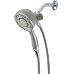 Delta In2ition Chrome 4-Spray Dual Shower Head in the Shower Heads department at Lowes.com Delta In2ition Chrome 4-Spray Dual... 
