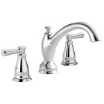 Delta Linden Chrome 2-Handle Residential Deck Mount Roman Bathtub Faucet in the Bathtub Faucets department at Lowes.com Delta... 