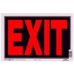Hillman 8-in x 12-in Exit Sign in the Signs department at Lowes.com Hillman 8-in x 12-in Exit Sign Lowes.com