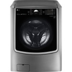 Shop LG TWINWash Compatible 5.2-cu ft High-Efficiency Front-Load Washer (Graphite Steel) ENERGY STAR at Lowes.com