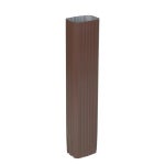 Shop Amerimax 2.8125-in Brown Aluminum Downspout at Lowes.com