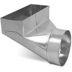 Write a Review about IMPERIAL 10-in x 4-in x 6-in Galvanized Steel 90 Degree Register Duct Boot at Lowes.com