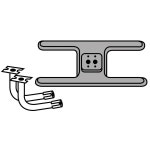 Heavy Duty BBQ Parts 15.875-in Cast Iron Bar Burner at Lowes.com