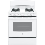 Shop GE Freestanding 5-cu ft Self-cleaning Gas Range (White) (Common: 30-in; Actual: 30-in) at Lowes.com
