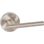 Delaney Hardware Cira Satin Nickel Dummy Door Lever at Lowes.com