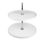 Rev-A-Shelf 2-Tier Plastic Full Circle Cabinet Lazy Susan at Lowes.com