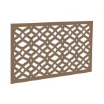 Freedom (Common: 24-in x 4-ft; Actual: 0.3-in x 23.875-in x 3.989-ft) Celtic Saddle Vinyl Decorative Screen Panel at Lowes.com