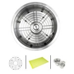 Write a Review about eModernDecor 17-1/8-in x 15-1/8-in x 7-in Premium 18-Gauge Stainless Steel Undermount Single Bowl Kitchen... 