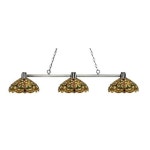Z-Lite Park Brushed Nickel 3 Light Island/Billiard in Brushed Nickel in the Pool Table Lighting department at Lowes.com Z-Lite... 