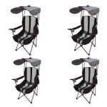 Kelsyus Premium Canopy Red Metal Stationary Conversation Chair(s) with Red Mesh Seat in the Patio Chairs department at Lowes.com... 