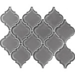 Abolos Metro 10-Pack Gray 12-in x 12-in Glossy Glass Patterned Wall Tile in the Tile department at Lowes.com Abolos Metro 10-Pack... 