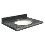 Transolid 37-in Blue Pearl Granite Single Sink Bathroom Vanity Top in the Bathroom Vanity Tops department at Lowes.com Transolid... 