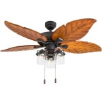 Palm Coast Eagle River 52-in Aged Bronze LED Indoor Ceiling Fan (5-Blade) in the Ceiling Fans department at Lowes.com Palm Coast... 
