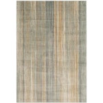 Safavieh Vintage Ombre 7 x 9 Light Blue/Multi Indoor Distressed/Overdyed Vintage Area Rug in the Rugs department at Lowes.com... 
