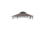 Sunjoy Brown Gazebo Replacement Canopy Top at Lowes.com