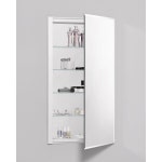 Robern R3 39-in x 7-in Rectangle Surface Mirrored Medicine Cabinet at Lowes.com