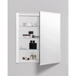 Robern R3 29-in x 7-in Rectangle Surface Mirrored Medicine Cabinet at Lowes.com