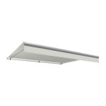 Awntech Galveston 120-in Wide x 96-in Projection Oatmeal Tweed Solid Vertical Patio Right Motor Retractable Awning in the Awnings... 