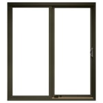 중화요리육복원 | Pella 72-in x 80-in Clear Glass Fiberglass Right-hand Sliding Patio Door with Screen in the Patio Doors department at Lowes.com...