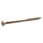 Shop Grip-Rite 10-lb #9 x 3-in Bugle-Head Yellow Zinc Type 17 Star-Drive Interior Wood Screw at Lowes.com