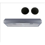 Winflo 30-in Convertible Stainless Steel Undercabinet Range Hood (Common: 30 Inch; Actual: 29.5-in) at Lowes.com