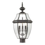 Westmore Lighting Keswick 23-in H Oil Rubbed Bronze Post Light at Lowes.com