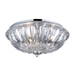 Westmore Lighting De Vivre 16-in Polished Chrome Glam Flush Mount Light at Lowes.com