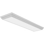 Lithonia Lighting Cambridge 48.93-in White Modern/Contemporary LED Flush Mount Light ENERGY STAR at Lowes.com