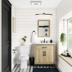 Shop OVE Decors Sancroft Natural Wood Rustic Industrial Bathroom Collection at Lowes.com OVE Decors Sancroft Natural Wood Rustic... 