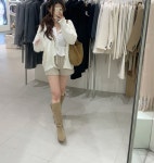 모던로브 [❄겨울신상[무료배송]]멜라운지 쇼드 코코 스모크 블라우스 - 2color 블라우스/레이어드/스모크블라우스/프릴블라우스