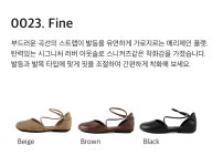 포기무디(FOGGY MOODY) Fine 0023. Oblique Mary-Jane - 3colors - 사이즈 & 후기 | 무신사