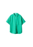 망고(MANGO) WOMAN 셔츠 PAI Green 57000003 - 사이즈 & 후기 | 무신사