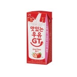 남양)맛있는우유GT딸기180ml - 이마트24 - 마트몬