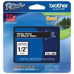 	Brother 1/2 White on Black Label Tape (TZE335) : Label Printer Accessories - Best Buy Canada Brother 1/2 White on Black Label... 