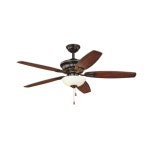 	Vaxcel International F0030 Vasari 52 in. Ceiling Fan - New... Vaxcel International F0030 Vasari 52 in. Ceiling Fan - New Bronze