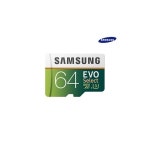 	Samsung 64GB 100MB/s (U3) MicroSDXC EVO Select Memory Card with Adapter (MB-ME64GA/AM) : microSD, microSDHC & microSDXC Memory... 