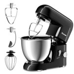 	4L Electric Food Stand Mixer 6 Speed 550W Tilt-Head Stainless Steel Bowl : Stand Mixer Attachments - Best Buy Canada 4L Electric... 