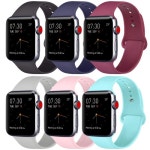 Watch Bands Compatible with 38mm 40mm Apple Watch Series 4/3/2/1, Soft Silicone Replacement Bands Strap for iWatch (SMALL) | Best... 