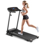 Goplus 1.0HP Folding Treadmill Electric Support Motorized Power Running Machine Trainer | Best Buy Canada