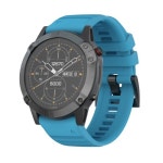 StrapsCo Silicone Rubber Band Strap for Garmin Fenix 5, Fenix 6, Forerunner 935, Approach S60, Quatix 5, Instinct - Blue | Best... 