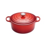 Le Creuset Round Casserole Cast Iron 22 cm Cerise 3.3-Litre [New in Box] | Best Buy Canada