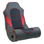 TCD Rocker Series/ A133 Gaming Chair (Grey-Black-Red) | Best Buy Canada
