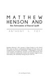 Project MUSE - Matthew Henson and the Antinomies of Racial Uplift